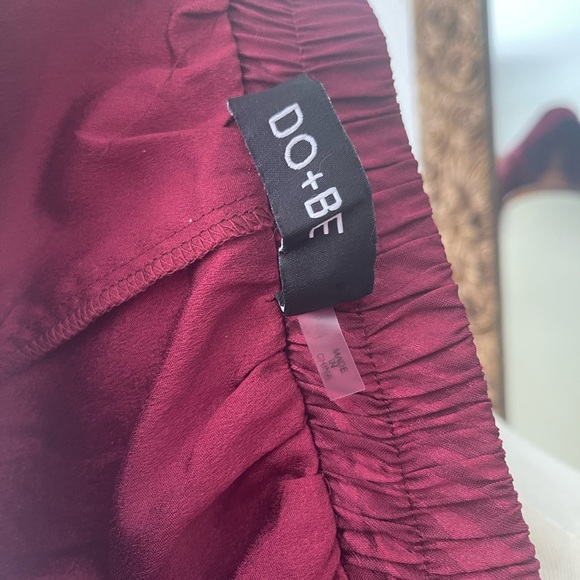 Do+Be silky, high waisted, wrap skort - Picture 7 of 7